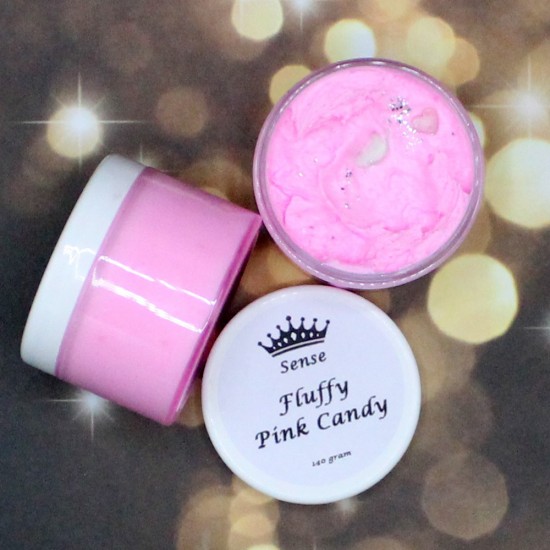 Fluff flyffy pink candy