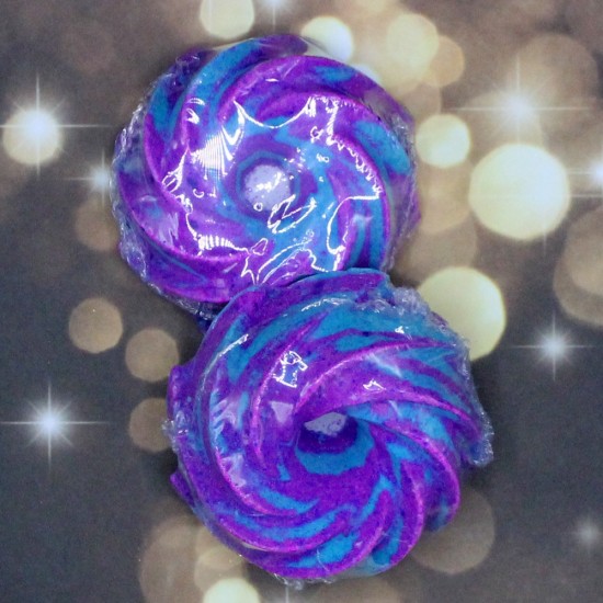 Spiral lavender martini